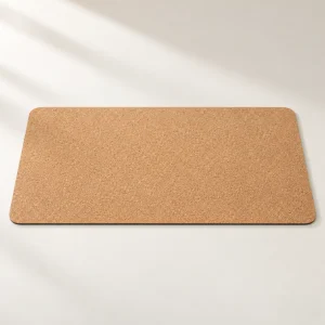 Cork Desk Mat in Natural cork