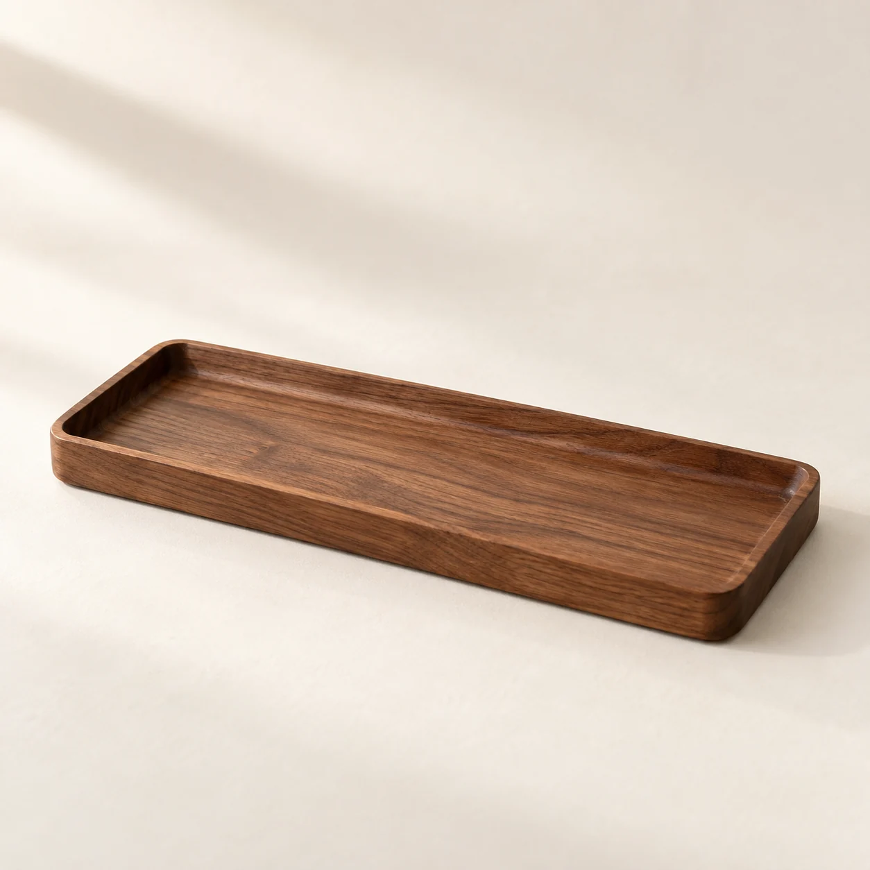Walnut Desk Tray in Natural walnut